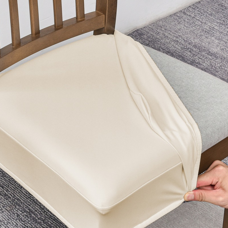 ⏳Time-Limited Special⏰Waterproof Stretch PU Leather Dining Chair Seat Cover 💧