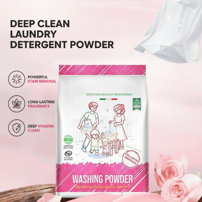 250g Deep Clean Laundry Detergent Powder