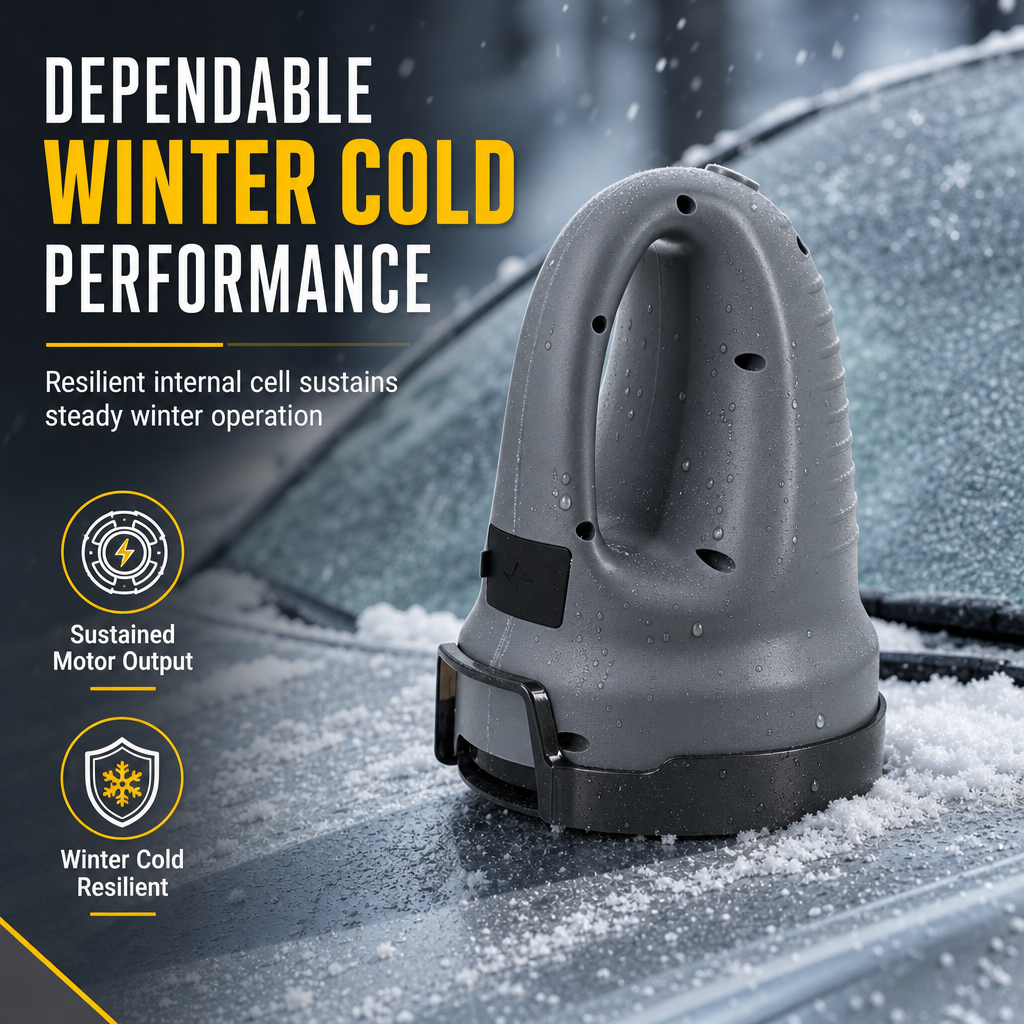 Electric Car Windshield Snow Scraper and Deicing Tool for Winter Snow and Removal