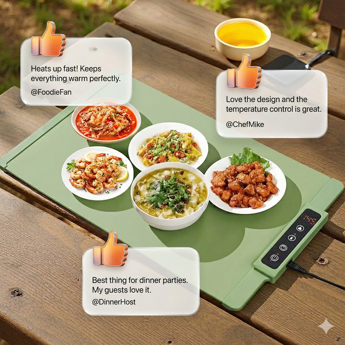 Electric Warming Mat for Food