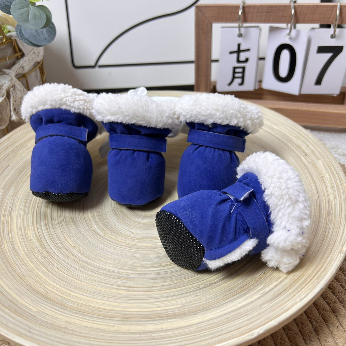 🔥 Hoje, 50 % de desconto!🐱🐶Botas quentes de inverno para cães com forro macio de pelúcia