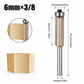 3-Flute Carbide Flush Trim Router Bit
