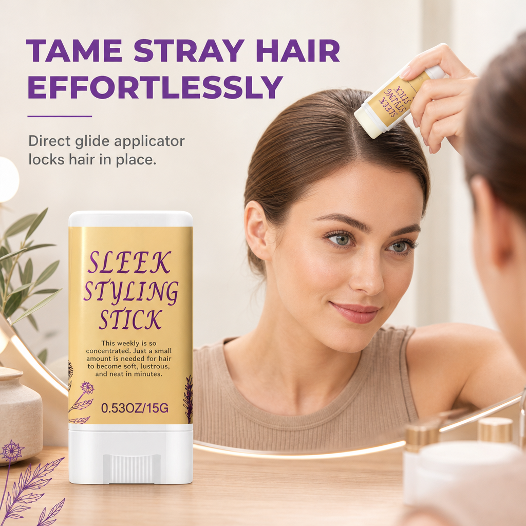 ✨ 50% korting! Styling stick tegen pluizig haar – temt losse haartjes in seconden, langdurige fixatie & voedende bijenwas. 15 g – voor een strakke look de hele dag! 💇‍♀️💪