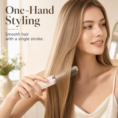2-in-1 Cordless Straightening and Curling Comb
