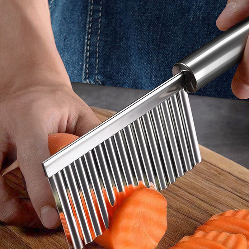 Stainless Steel Crinkle Cut Knife