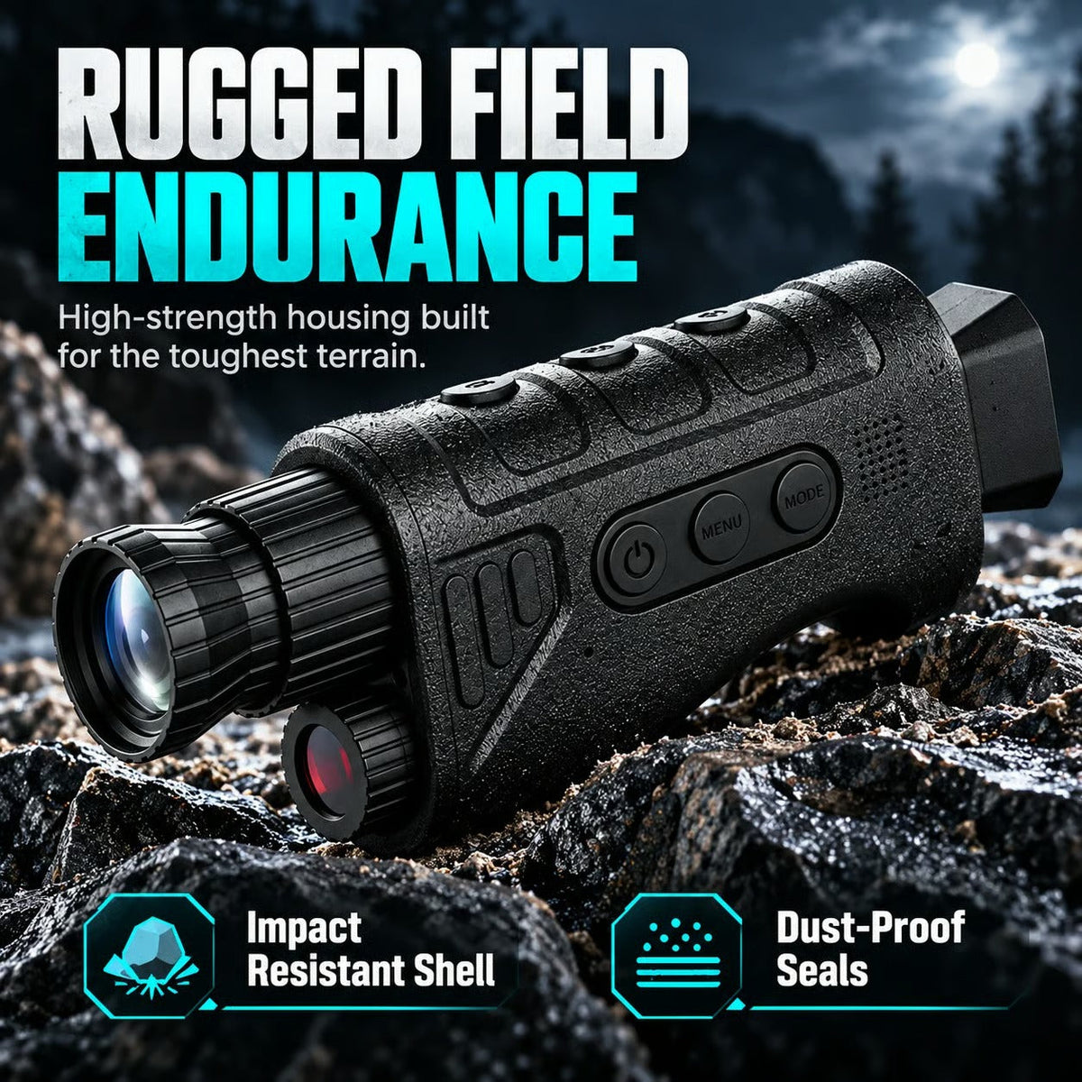 📢📢 66% OFF🔍1080P HD Night Vision Monocular – 16X Digital Zoom for Outdoor Adventures & Wildlife Viewing