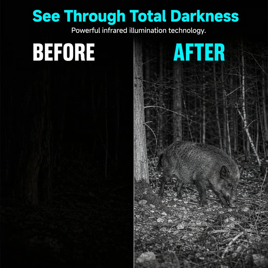 📢📢 66% OFF🔍1080P HD Night Vision Monocular – 16X Digital Zoom for Outdoor Adventures & Wildlife Viewing