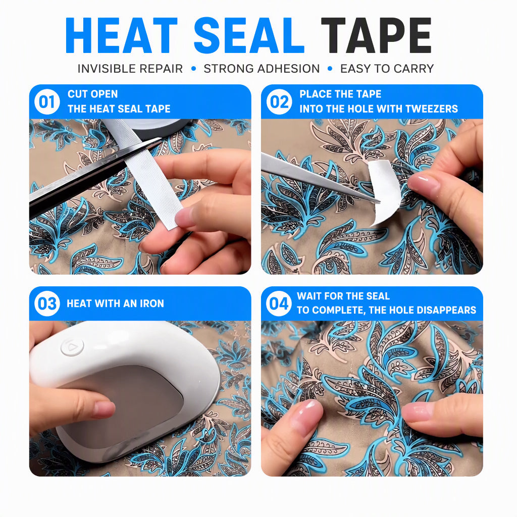 Waterproof Seam Sealing Tape TPU 3-Layer Fabric Heat Seal Tape for Jackets and Outdoor Clothing 20mm Wide 50m Roll