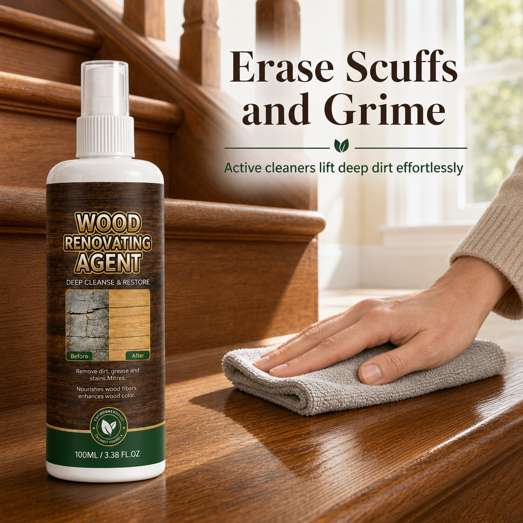 Wood Care Cleaner for Floors Furniture and Doors