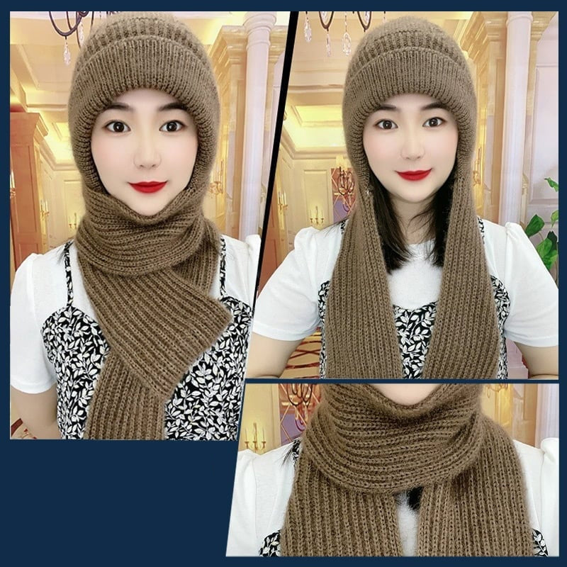 🔥 Hot Sale🔥Integrated hearing protection Windproof cap Scarf