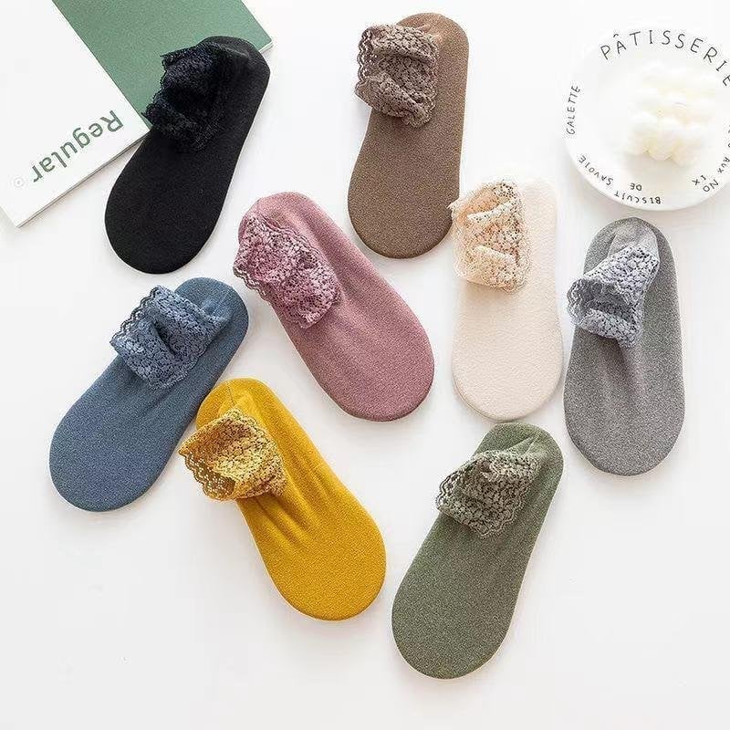 🔥Last Day 49% Off🔥New Fashion Lace Warmer Socks