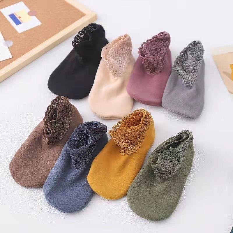 🔥Last Day 49% Off🔥New Fashion Lace Warmer Socks