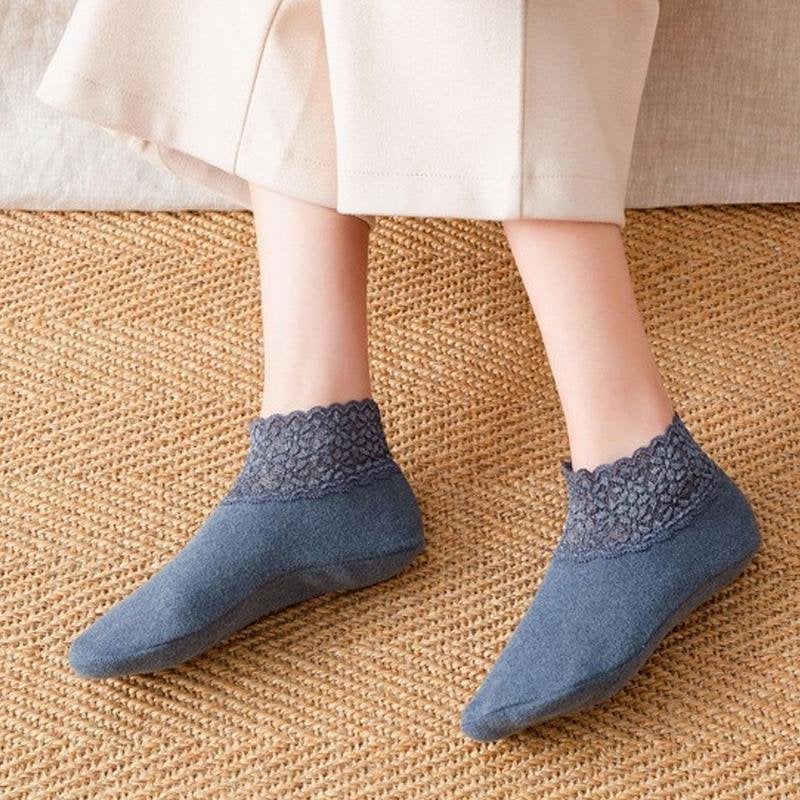 🔥Last Day 49% Off🔥New Fashion Lace Warmer Socks