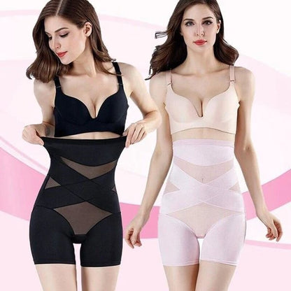 🔥HOT SALE-50% OFF🔥Cross Compression High Waisted Shaper💓