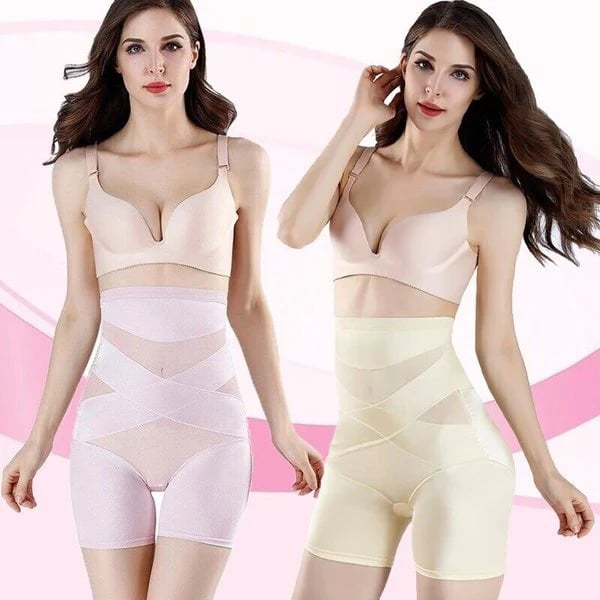 🔥HOT SALE-50% OFF🔥Cross Compression High Waisted Shaper💓