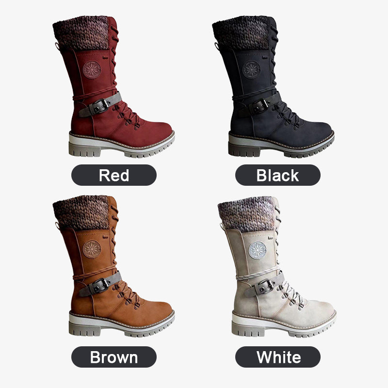 🔥Christmas Hot Sale🔥Women's Waterproof Knee Snow Boots