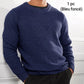 【Achetez-en 2 et bénéficiez de la livraison gratuite】Pull col rond tricoté de couleur unie